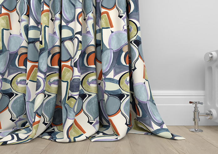 Pop, Denim - Made to Measure Curtains - Image 6